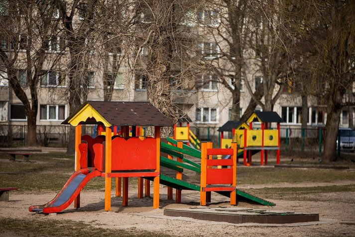 Vaikų žaidimo aikštelės  įrengimas Minijos g.. 