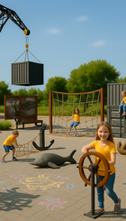  Unikali jūrinė - edukacinė erdvė ,,Jūros simfonija''