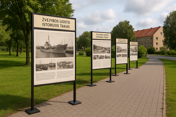 Projektas „Žvejybos uosto istorijos takas“