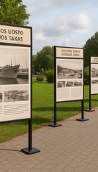 Projektas „Žvejybos uosto istorijos takas“